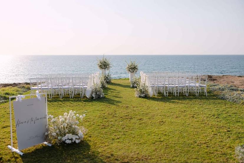 Alassos Modern Sea-View Wedding - Paphos — photo 3